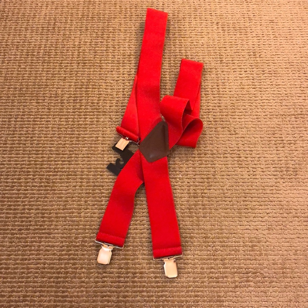 Red suspenders